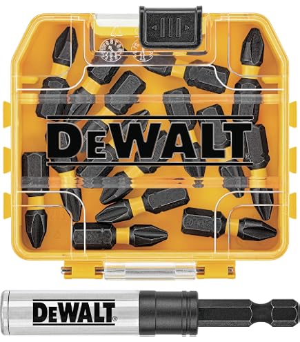 DeWALT Pozidriv PZ2 DT71521-QZ Driver Bit Set, 25 Piece | 25mm 25